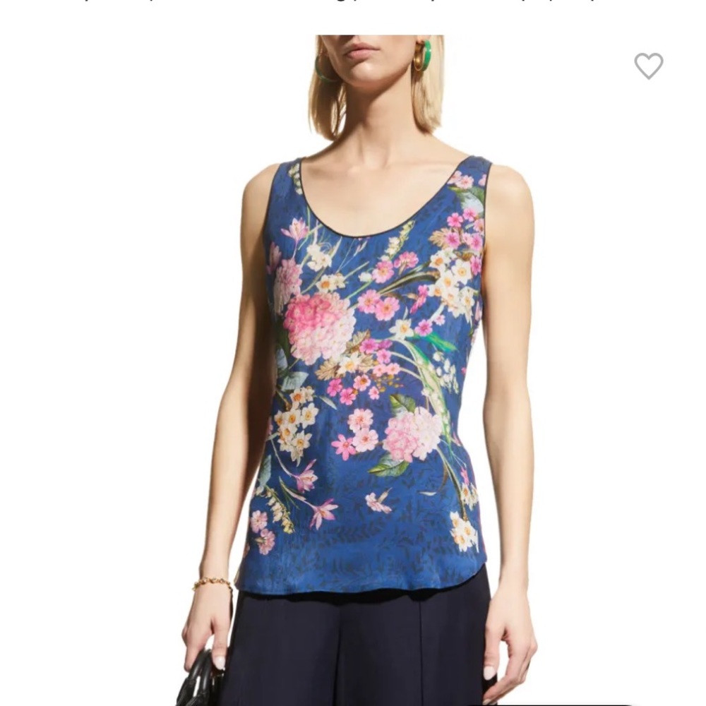 Johnny Was - NWOT Willowa Ayanna Floral-Print Tank Top